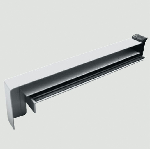 Keim Endkappen natur eloxiert 260 mm VE = 1 Paar